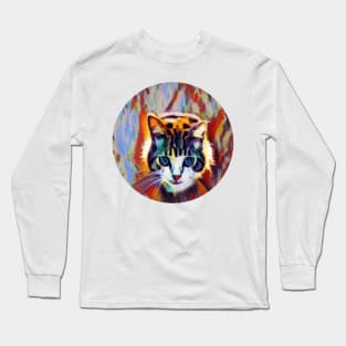 Four-Legged floppy cat Long Sleeve T-Shirt